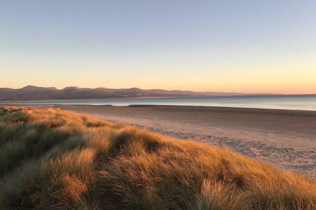 Black rock sands beach