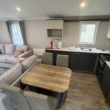 Kitchen and lounge landscape