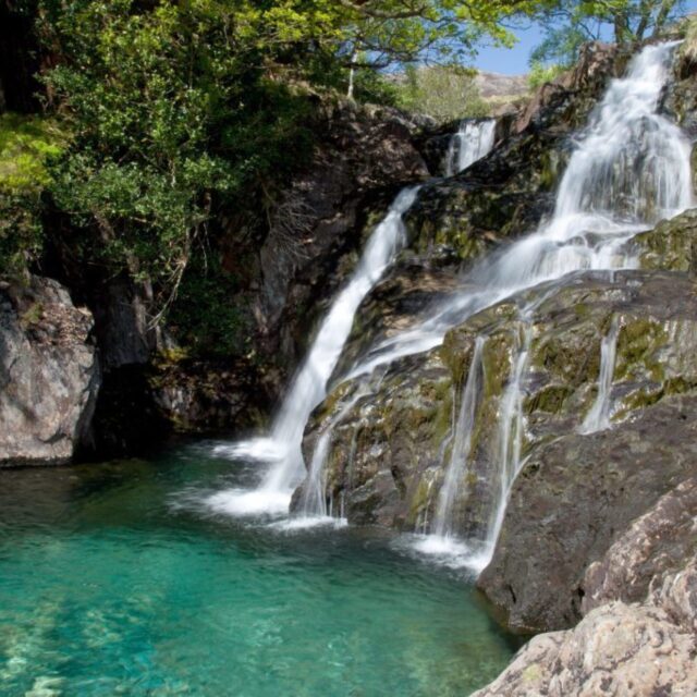 Watkins path waterfalls