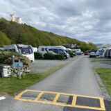 Caravans and Motorhomes on pitches