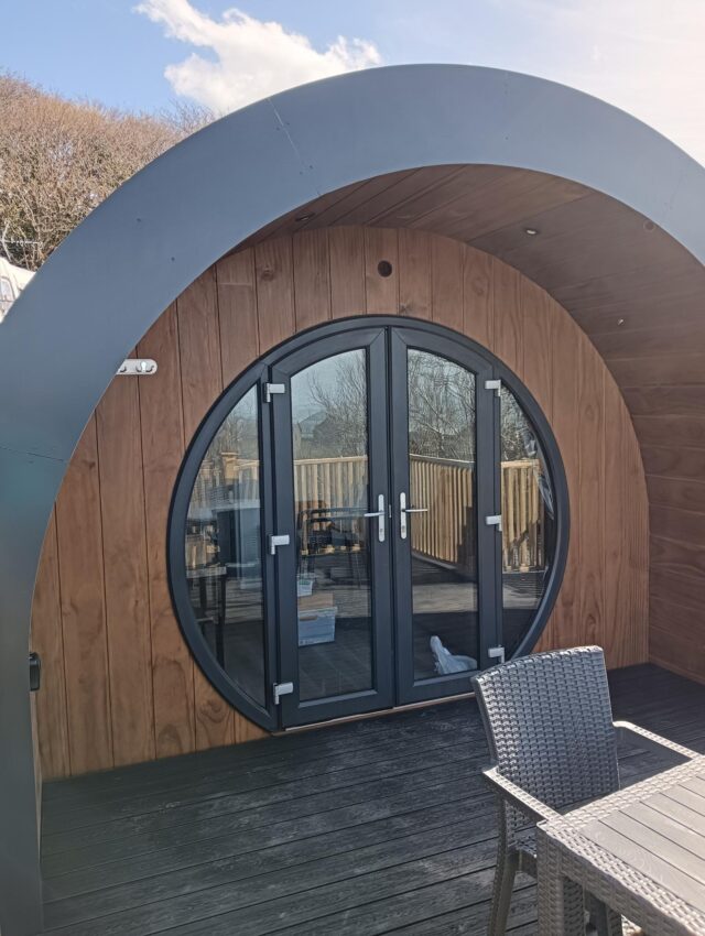 Deluxe pod exterior