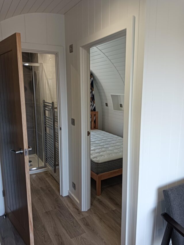 Deluxe pod interior